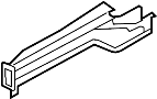 41117174281 Rail. (Left, Front, Lower)