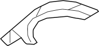 51487158417 Floor Pan Heat Shield (Front)