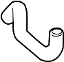 32416850681 Power Steering Reservoir Hose
