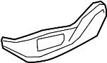 52107167337 Seat Trim Panel (Left)