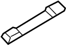 51166955064 Sun Visor Bracket (Rear)