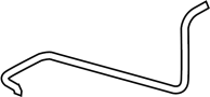 Air Suspension Compressor Line (Left, Rear)