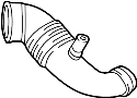 Engine Air Intake Hose (Rear, Upper)