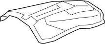 51487328441 Floor Pan Heat Shield