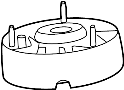Mount. Support. Strut. BEARING. Electronic Controlled.