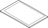 Sunroof Cover (Rear). Sunroof Cover. Blind.