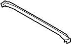 54107387031 Gutter seal. Seal for roof. (Front)