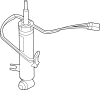 33527856495 Suspension Shock Absorber (Left, Rear)
