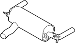 18308632771 Exhaust Muffler (Rear)