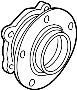 31201095616 Wheel Bearing and Hub Assembly (Front)