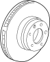 34111165072 Disc Brake Rotor