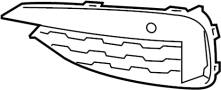 Grille (Left, Lower)