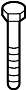 Suspension Control Arm Bolt (Rear, Upper)