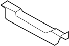 Floor Pan Crossmember (Left, Rear, Lower)