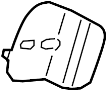 Seat Belt Anchor Plate Cover
