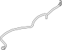 17228834096 Automatic Transmission Oil Cooler Hose Assembly (Left)
