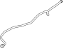 17229456096 Automatic Transmission Oil Cooler Hose Assembly (Left)