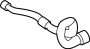 17127536485 Hose. Heater. Coolant. (Upper)
