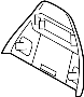 Seat Back Panel (Rear, Upper)
