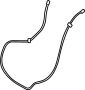 Folding Seat Release Cable