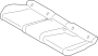 Seat Cushion Pad (Lower)