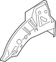 41007947375 Wheel Housing Side Panel (Left, Rear)