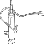 37126794549 Suspension Shock Absorber (Left, Rear)
