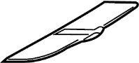 51127206835 Bumper Cover Spacer Panel (Upper, Lower)