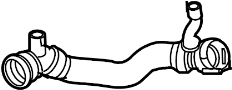 17127591230 Radiator Coolant Hose (Upper, Lower)