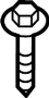 7129907533 Screw. (Upper)
