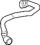 17129894781 Coolant. Hose. Line. Turbocharger. electric pum. Return. Supply. Radiator.