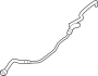 Automatic Transmission Oil Cooler Hose Assembly (Left)