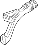 13718662936 Engine Air Intake Hose (Left, Rear, Upper)