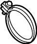 Clamp. Pipe. Converter. (Front, Rear). Catalytic Converter.