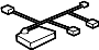 61128736188 Power Seat Wiring Harness (Left)
