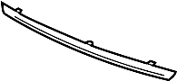 51117032900 Bumper Trim (Upper, Lower)