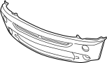 51117127924 Bumper Cover (Lower)