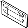 51117030068 License Plate Bracket