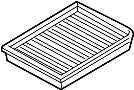13720400734 Air filter element.