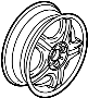 36116755809 Wheel