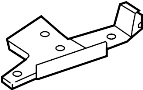 Suspension Subframe Reinforcement Bracket (Rear, Lower)