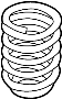 33536758379 Coil Spring (Rear)
