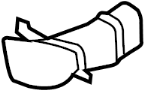 51747283343 Brake Air Duct (Left, Front, Rear)
