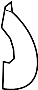 51422756022 Door Trim Molding (Front)