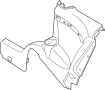 51437299716 Interior Quarter Panel Trim Panel (Front, Rear, Upper, Lower)
