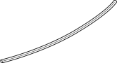51132754061 Door Belt Molding (Left)