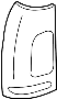 51137311092 Door Molding (Right)
