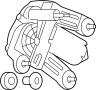 Back Glass Wiper Motor (Rear)