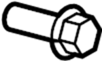 18207550888 Tailgate Latch Bolt