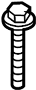 7147552904 A/C Compressor Bolt
